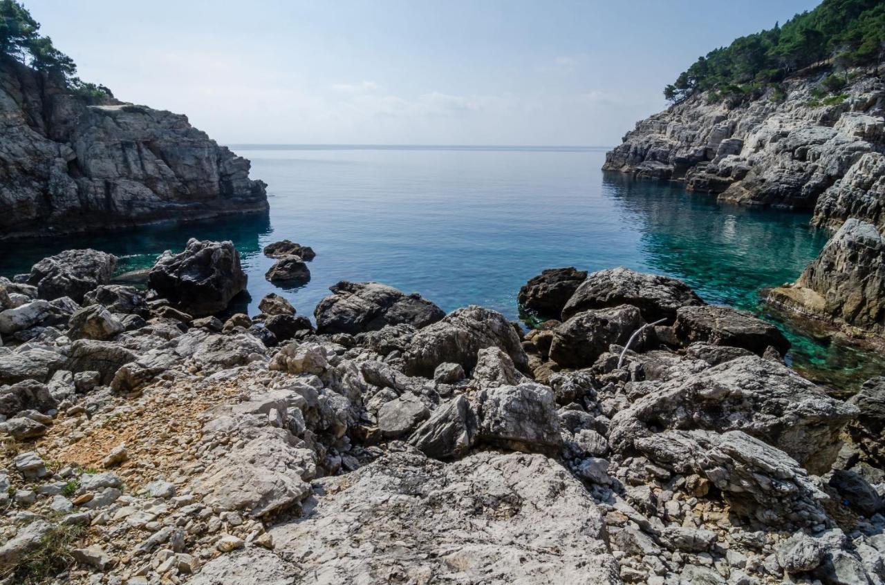Rooms Korina & Mauro Ropa Mljet Eksteriør bilde